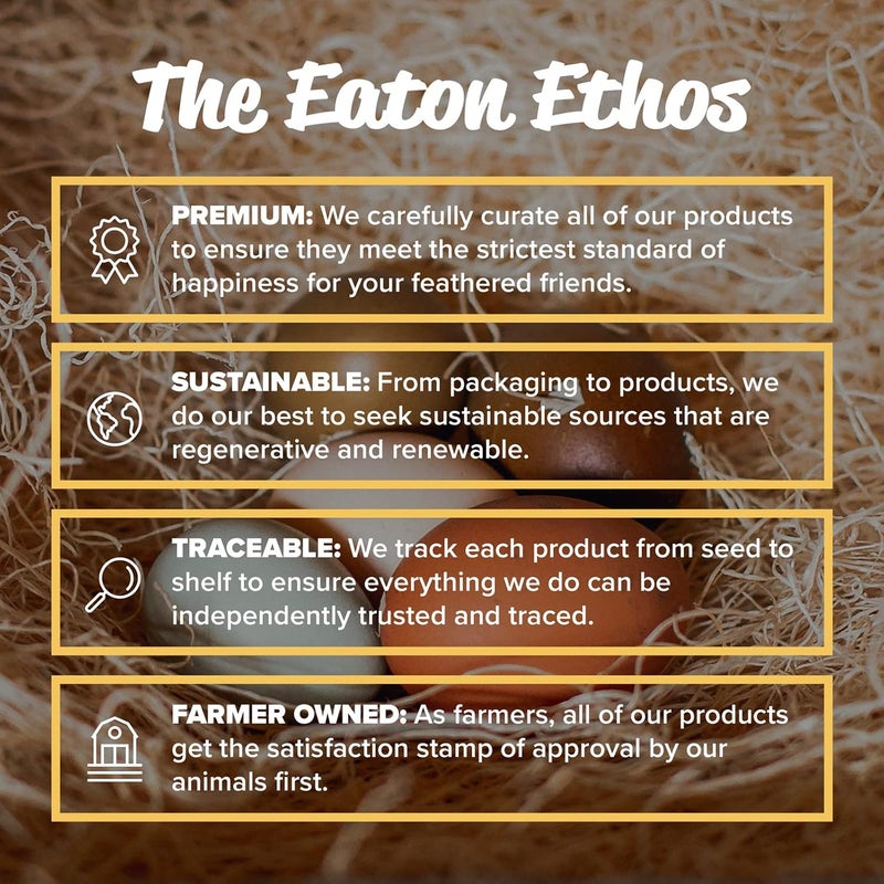 EATON PET AND PASTURE , Premium Laying Hen Nesting Pads, USA Grown & Sustainably Harvested, 13 x 13 (10 Pack) - Image 5